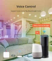 Benexmart Downlight LED Inteligente 15W WiFi Zigbee Luz De Techo Recubierta Cuadrada Controlable Con Tuya Alexa Google Home RGBCW - details 2