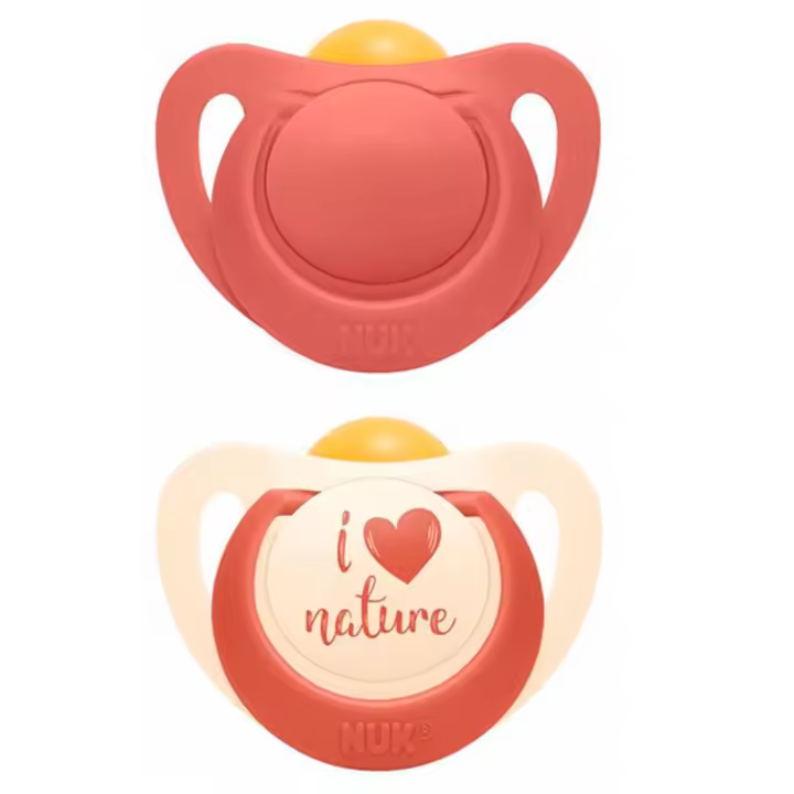 Nuk Chupete Nature Silicona  6 - 18 Meses 2 Unidades - 1