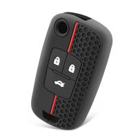 Funda De Llave De Coche En Silicona Protector Para Buick Chevrolet Cruze Aveo Trax Opel Astra Corsa Meriva Zafira Antara Accesorios Resistentes Al Desgaste En Colores Negro Blanco Y Morado - details 3
