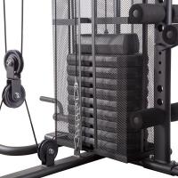 Multiestacion/Multigimnasio casero HMS Tytan 12 con 70 KG pilas de peso, 3 estaciones - details 1