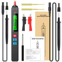 Multímetro Digital Inteligente Con Autoajuste 6000 DC AC Voltaje Capacitancia Ohm NCV Hz Diode Continuidad Prueba De Cable Viva Medidor - details 22
