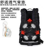 Mochila táctica de ataque 3P mediana, para aficionados militares, para exteriores, para montañismo, con camuflaje, 35 l - details 9