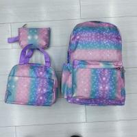 Nueva Moda Mochila Tres Piezas Casual Para Estudiantes Bolsa De Almuerzo Escolar Tres-en-un Bolsa De Hombro Estilo Campus - details 13