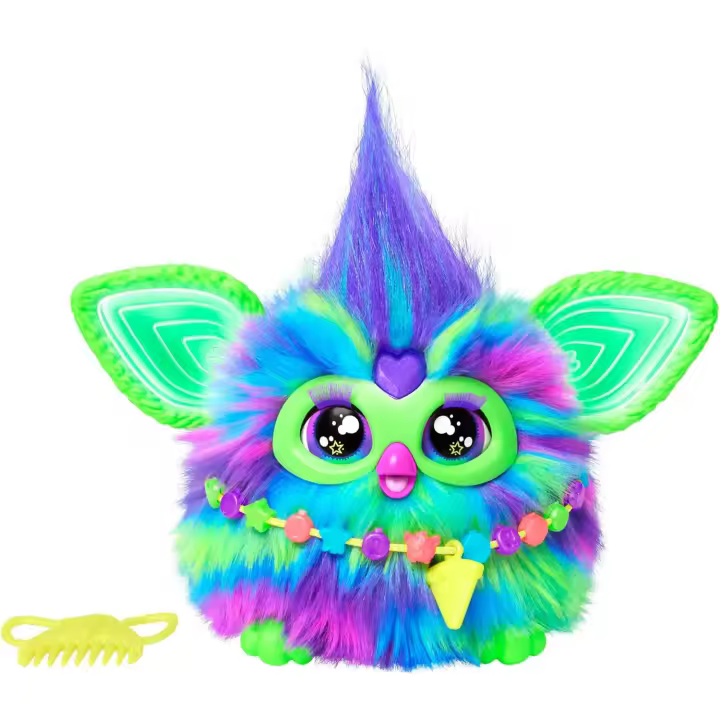 Furby Galaxy, Juguete de Peluche Interactivo Que Brilla en la Oscuridad - Versión en Español, Juguete Electrónico para Niñas y Niños, Regalo de Papá Noel y Reyes Magos - 1