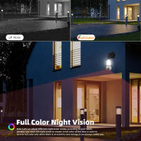 Cámara De Seguridad LED IP WiFi 8MP Con Soporte E27 Vigilancia Nocturna Zoom 10x Audio Bidireccional Monitoreo Automático PTZ - details 7