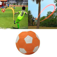 Balón De Fútbol Orange De Alta Densidad Superficie Resistente Al Desgaste Indentación Rotación Curva Para Deportes Al Aire Libre - details 5