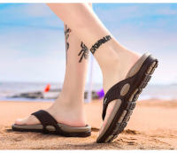 Sandalias De Playa Para Hombre Verano Con Masaje Granulada Cómodas Casual Para Casa Y Baño Zapatillas De EVA Talla Verdadera - details 4