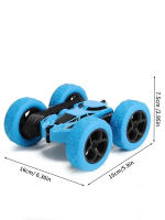 Coche De Control Remoto Sin Cables Con Doble Cara Y Luces Que Gira 360 Grados Coche De Acrobacia Remoto Para Niños - details 10