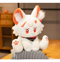 Muñeco De Peluche Grande Genshin Kaedehara Kazuha 42CM Juguete De Gato Scaramouche Xiao Suave Y Cálido Regalo Para Niños - details 6