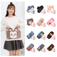 Set De 2 Fundas Para Botella De Agua Caliente De Terciopelo Para Menstruación Y Calentador De Manos Invierno Cubierta De Cintura Con Correa Para Hombres - details 1
