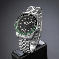 Reloj De Lujo Para Hombre Calidad Superior Reloj De Pulsera De Acero Inoxidable Para Negocios Con Fecha Automática Y Manecillas Luminosas Resistente Al Choque Y Agua Regalo Ideal - details 7