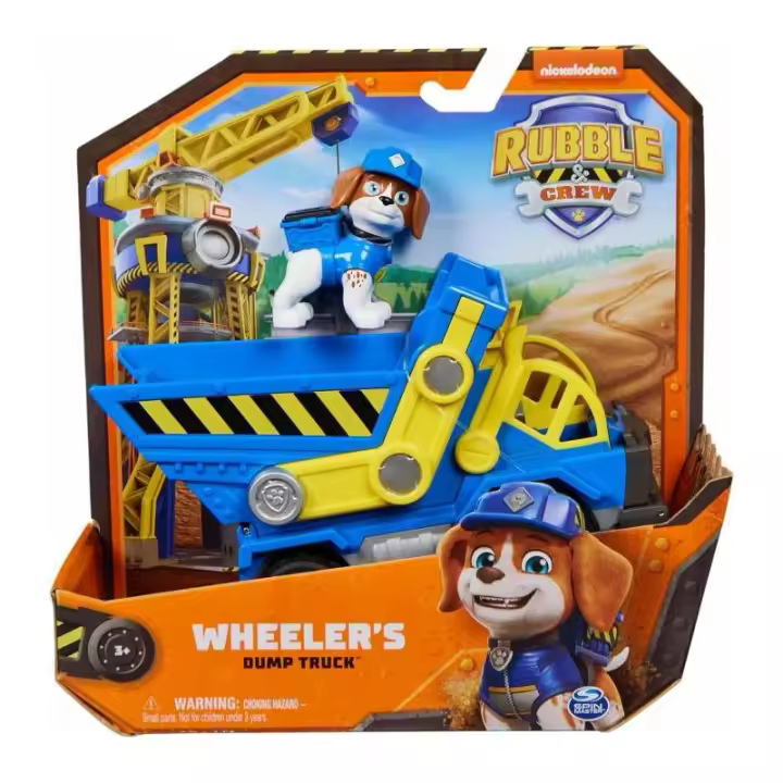 RUBBLE CREW VEHÍCULO CLÁSICO WHEELER DE SPIN MASTER - 1