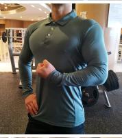 Camiseta De Compresión Para Hombre Manga Larga Ropa Deportiva Para Gimnasio Correr Fitness Senderismo Antirrash Sudadera Talla Grande - details 17