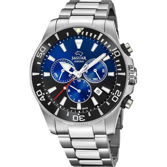 Jaguar Executive J861/7 | Orologio Uomo | Cassa 43,5mm Nero Con Cinturino In Acciaio | Design Moderno E Raffinato - 2