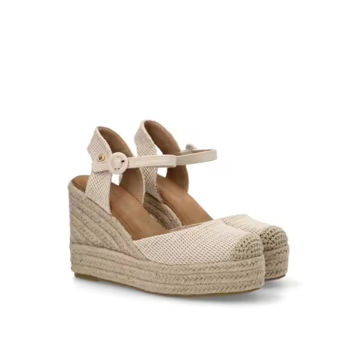 Esparteña valenciana alpargata Luna Collection cf-5243 beige - 1