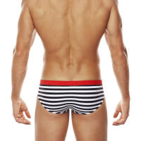 Bragas De Natación UXH Para Hombres Con Contraste De Colores Short De Playa Push-Up Sexy Material De Poliamida Y Spandex - details 9