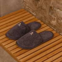 Scalpers Home Zapatillas lisas con bordado 100% ALGODON - details 16