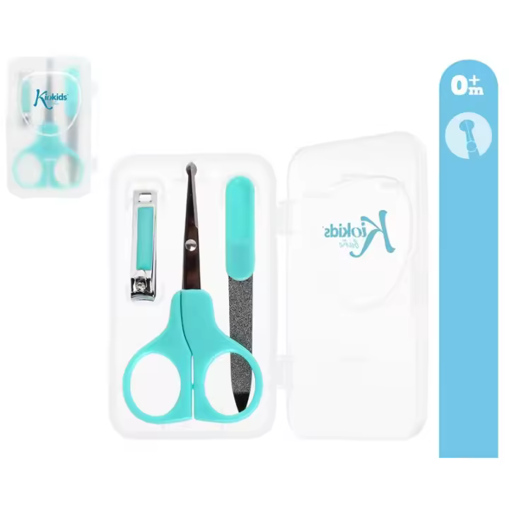 Set Kiokids Tijeras Lima y Cortauñas - 1