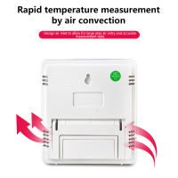 Medidor De Temperatura Y Humedad Digital HTC-1 HTC-1S Estación Meteorológica Con Reloj Para Interior Y Exterior Hygrometer - details 9