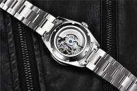Reloj Mecánico Automático Para Hombre Benyar BB58 Resistente Al Agua Luminoso De Moda Reloj De Pulsera De Lujo Con Numeración Romana Y Seguro Plegable - details 6