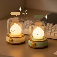 Lámpara De Aceite Retro Con Ambiente Cartoon Luz De Noche Ajustable Para Escritorio Habitación Sala De Estar Iluminación Candelabro - details 0