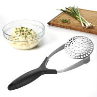 Pulverizador De Papas De Acero Inoxidable Plegable Molinillo De Verduras Y Frutas Presa De Ajo Manuales Eco-amigable Stockeador - details 1