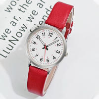 Reloj De Mujer Elegante De Cuarzo Con Correa De Cuero PU Reloj De Pulsera Para Damas Reloj De Moda Con Luz Trasera - details 5