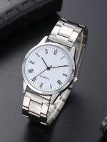 Reloj De Cuarzo Minimalista Para Hombres Y Mujeres 2PCS Set De Relojes Para Parejas Como Regalo Caso De Aleación Resistente Al Agua Estilo Casual - details 6