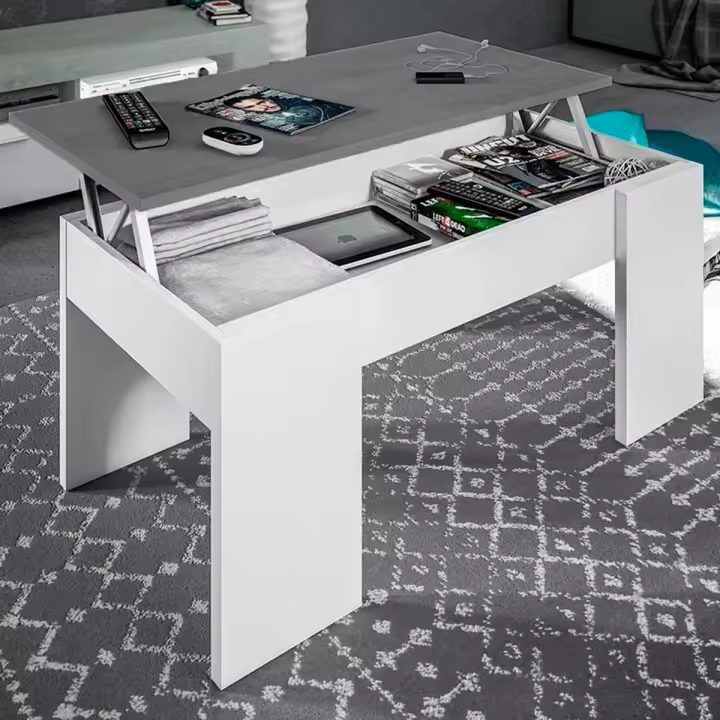 Mesa de Centro Elevable Gala - Multifuncional y Minimalista - 1