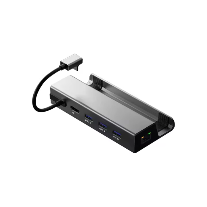 Estación de acoplamiento 4K 60Hz Gigabit Ethernet, 6 en 1 estación de acoplamiento completa, accesorios para - 1