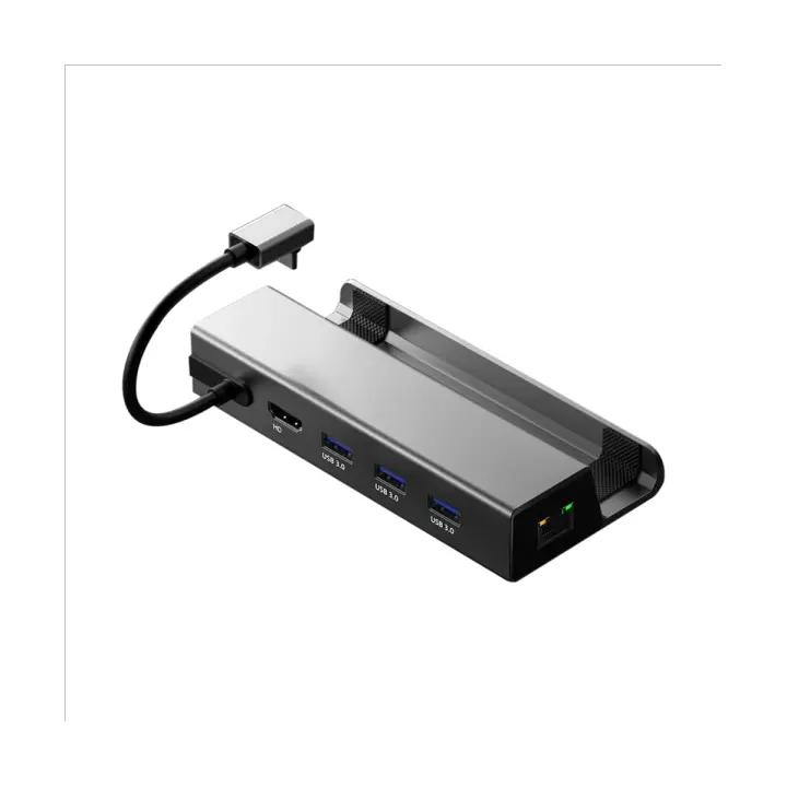 Estación de acoplamiento 4K 60Hz Gigabit Ethernet, 6 en 1 estación de acoplamiento completa, accesorios para - 1