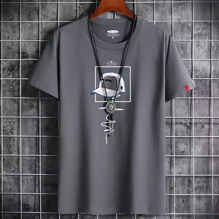 Camiseta Para Hombre 2023 Fitness Blanco O-Neck Anime T-Shirt Casual Manga Corta Verano Estilo Gótico Punk Tallas S-6XL - 1