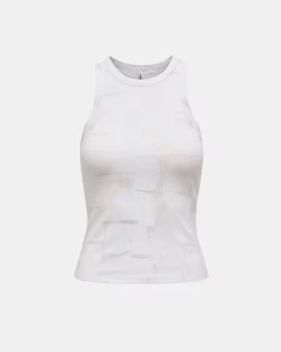 ONLY 15342924 ISLA Camisetas Top Mujer Blanco - 1