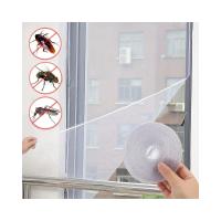 ARISE SHOP-Mosquitera autoadhesiva y reutilizable para ventanas,Protección Anti mosquitos,Malla Anti Moscas, Mosquito,Blanco y Negro,GRIS - details 1