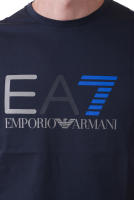 Emporio Armani EA7 Camiseta Algodón Hombre Azul Oscuro 3YPTE9PJ78Z 1578 - details 3