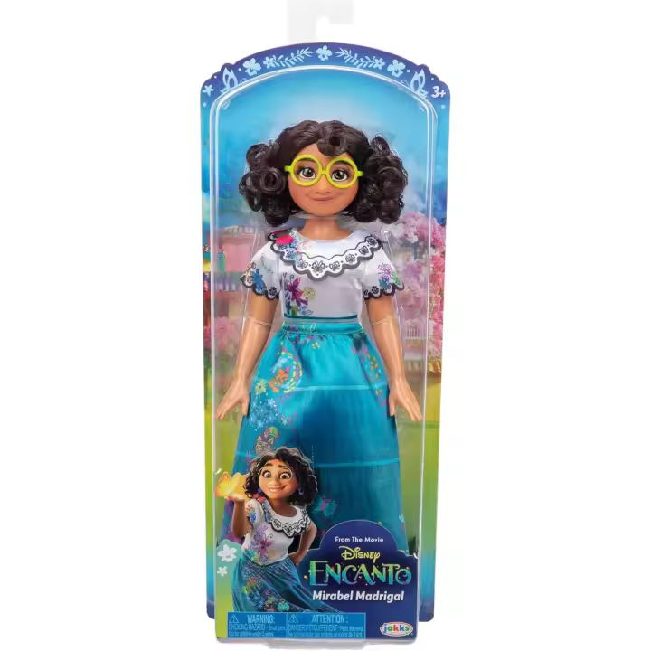 DISNEY ENCANTO - Muñeca Mirabel Madrigal – La muñeca tiene un precioso vestido - Incluye zapatos y accesorios para el pelo – Mirabel es una Encantadora Muñeca  - Regalo Original - Edad recomendada mayores de 3 años - 1