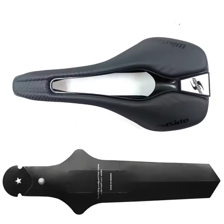 Sillín De Bicicleta De Carretera Wildside Ultraligero Para Hombres Sillín De Compresión Suave Y Cómodo Para Ciclismo VTT Y MTB - 1