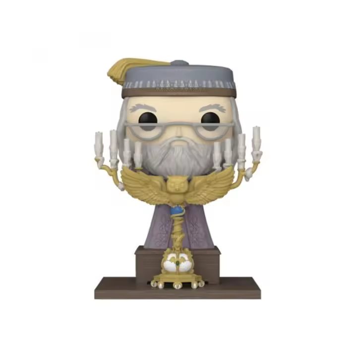 Funko POP! Deluxe Harry Potter-Albus Dumbledore con podio - Harry Potter y el Prisionero de Azkaban- Figura Coleccionable Oficial - Juguete para Niños y Adultos - Fans - Diversidad de Personajes y Temáticas - 1