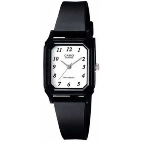 Casio Reloj Analógico Rectangular para Mujer de Color Negro  CASIO LQ-142-7BDF - 1