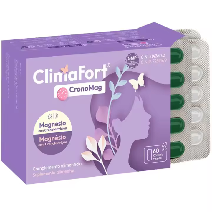 LABORATORIOS NIAM CLIMAFORT CRONOMAG 60 CAPSULAS VEGETALES - 1