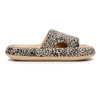 Sandalias De Plataforma Gruesa Para Mujer Leopardo Slides Suaves Para El Hogar Verano 2023 Playa Antideslizantes Tallas 44-45 - details 5