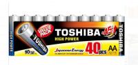 TOSHIBA Pilas Alkalina AA,AAA,LR3,LR6 HIGH POWER PACK 20,40U  1.5V Pilas de gran calidad duraderos marca de confianza Toshiba original - details 3