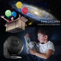Proyector De Noche Estelar Galaxia Planetas Con 12 Discos De Película Rotación 360° Decoración Para Habitación De Niños Planetario Incluye Luz LED Fuente De Alimentación DC 5V - details 13
