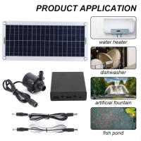 Panel Solar De 18V 30W Con Bomba De Agua Para Jardín Decoración Mini Sistema De Riego Para Tanque De Peces Ahorro De Energía - details 2