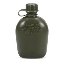 Botella De Agua Para Experiencias Al Aire Libre Y Camping 1L Con Tapa Botella De Sobrevivencia Militar Para Senderismo Y Deportes - details 10