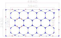 Hola led Lámpara LED Hexagonal 600W – 14 Paneles, 6500K, Carcasa Blanca, Iluminación Interior Moderna, CA 85-265V - details 0