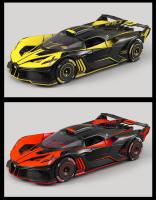 Modelo De Coche Deportivo De Aleación Bugatti BOLODE a Escala 1:24 Decoraciones Juguete Para Niños Regalo Sin Batería Metal - details 8