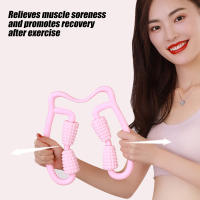 Rodillo De Masaje Muscular 360° Manual Doble Ángulo Para Piernas Cuello Brazos Cintura Rodillo De Masaje Para Músculos - details 9