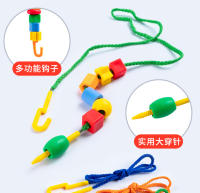 100pcs Bolas De Encaje Educativas Montessori Juguete De Contención Para Niños Autistas Prescolar Entrenamiento Regalos - details 5