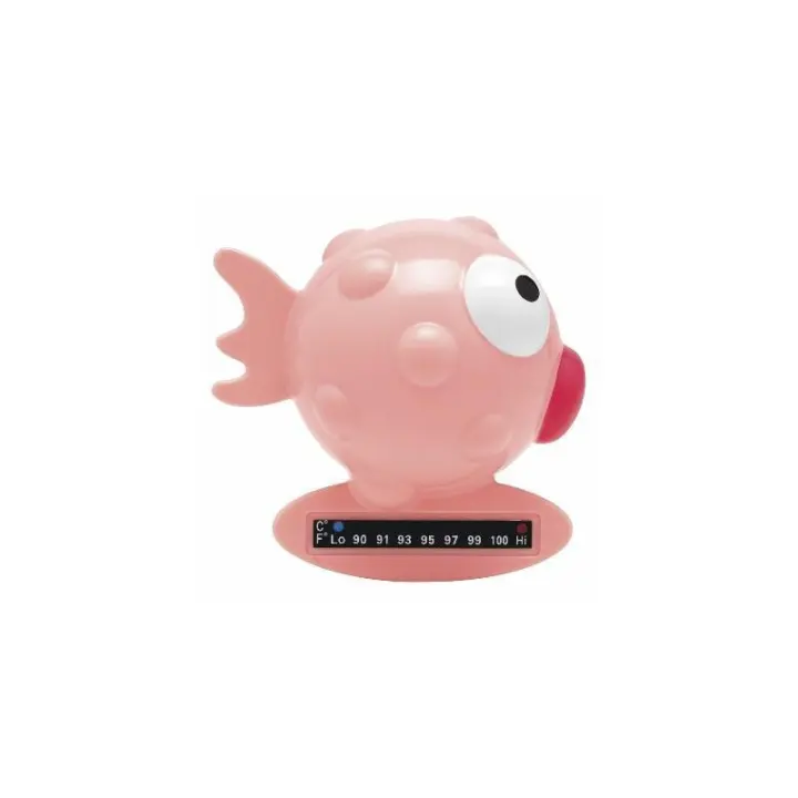 CHICCO TERMOMETRO BAÑO PEZ ROSA - 1